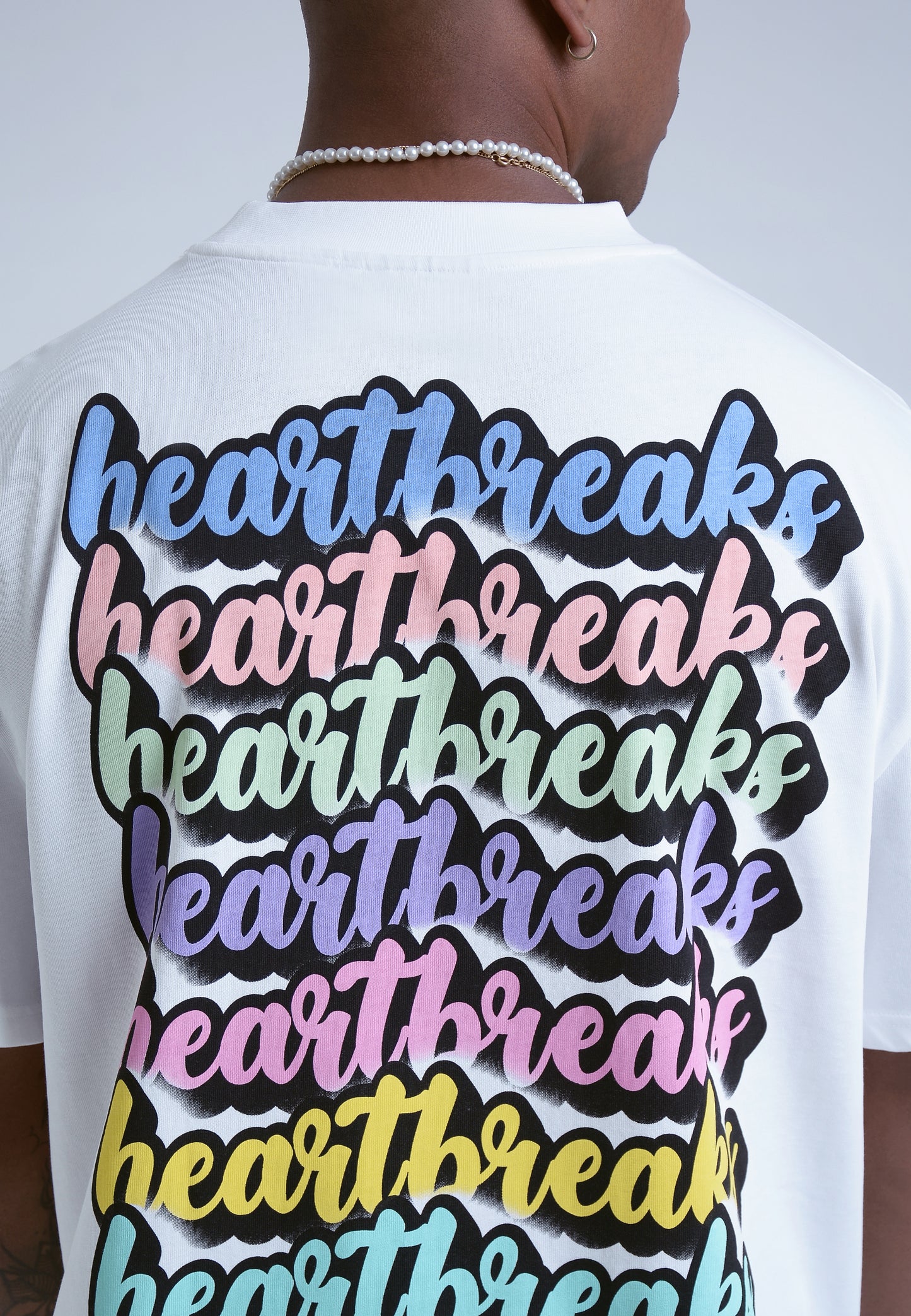 RYWD Heartbreaks T-Shirt weiss 4 unisex oversize streetwear