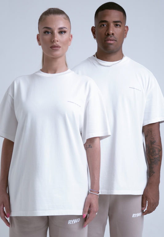 RYWD Logo T-Shirt off-white 1 unisex oversize streetwear