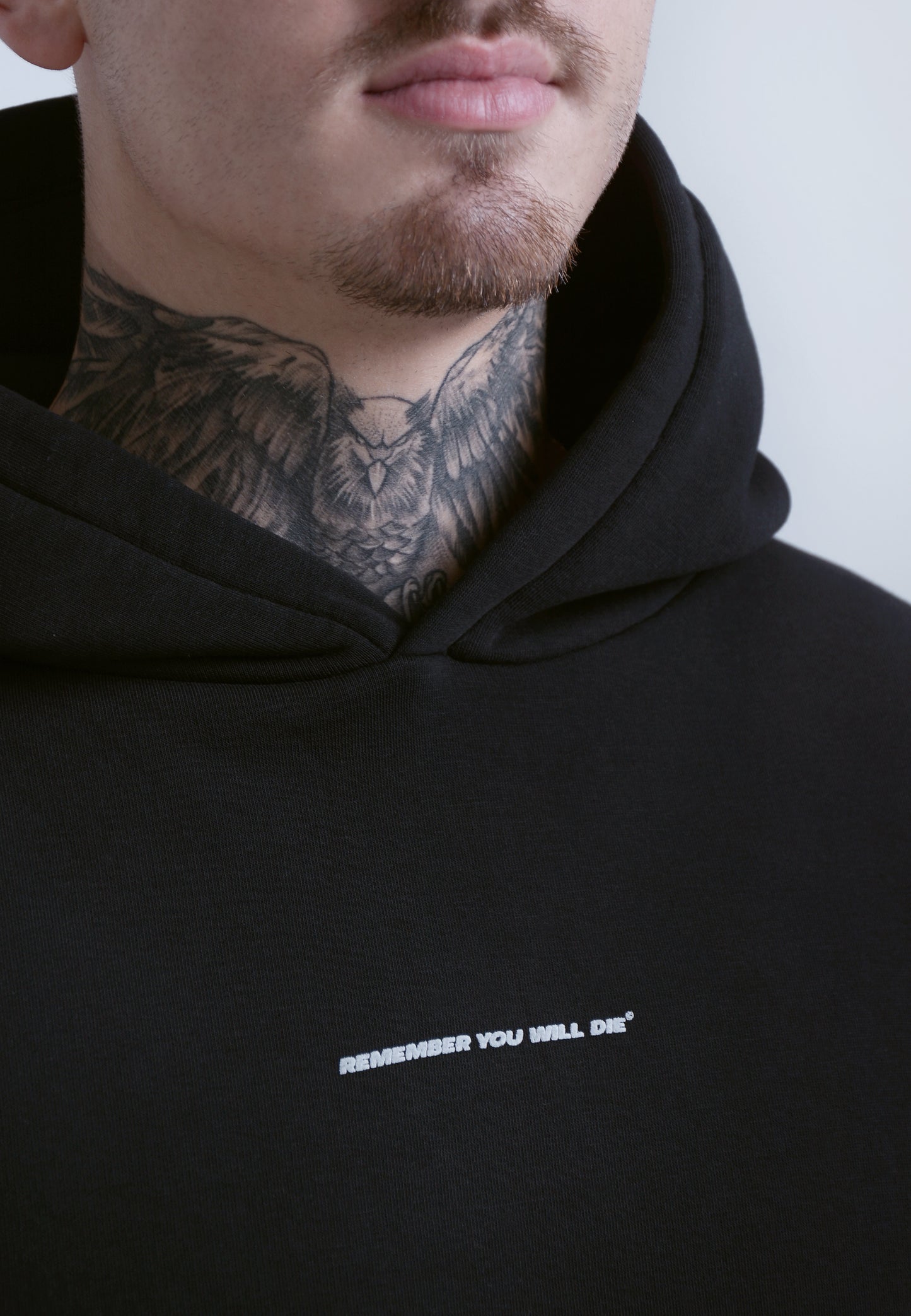 RYWD Remember Hoodie schwarz 4 unisex oversize streetwear