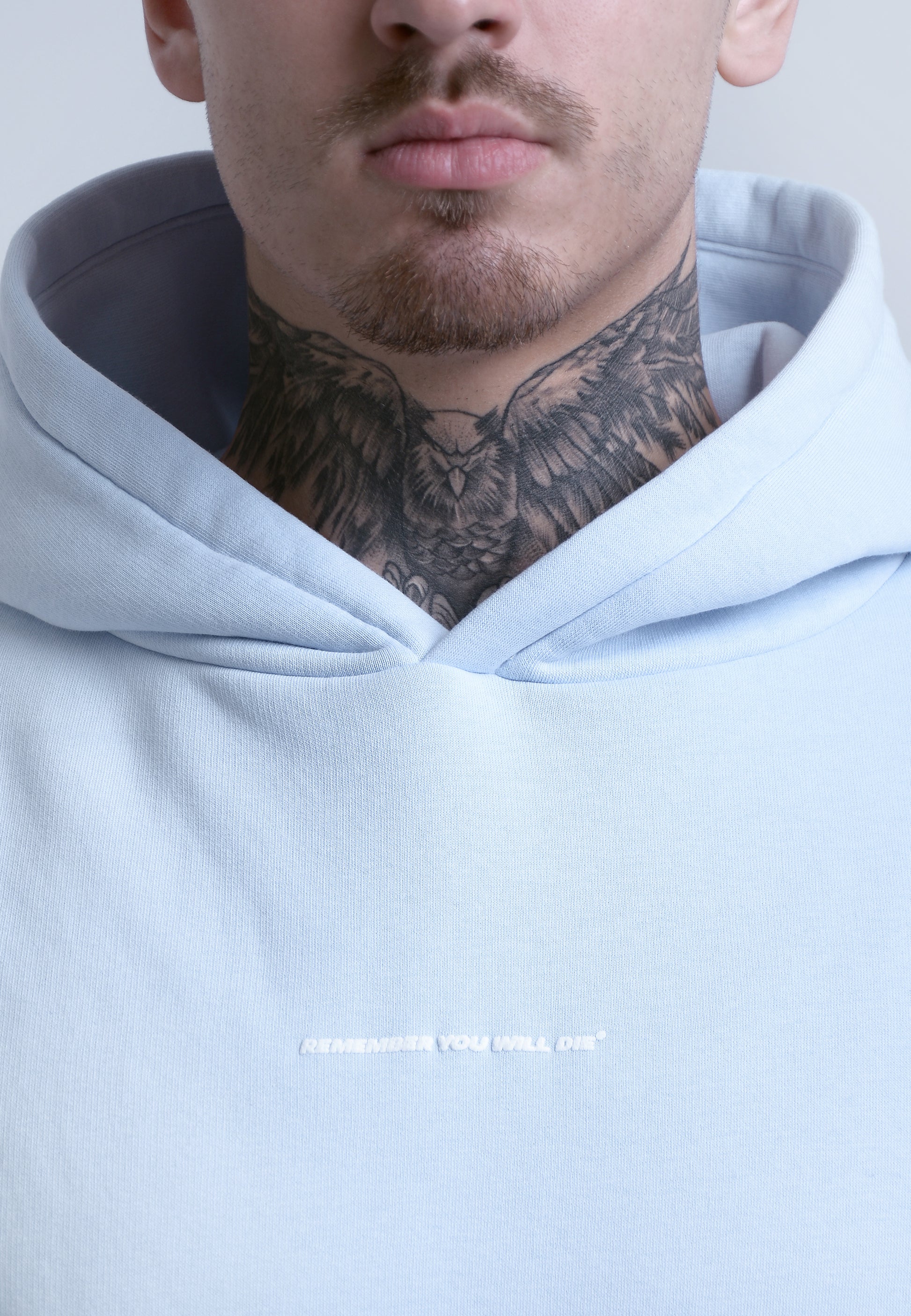 RYWD Remember Hoodie hellblau 4 unisex oversize streetwear