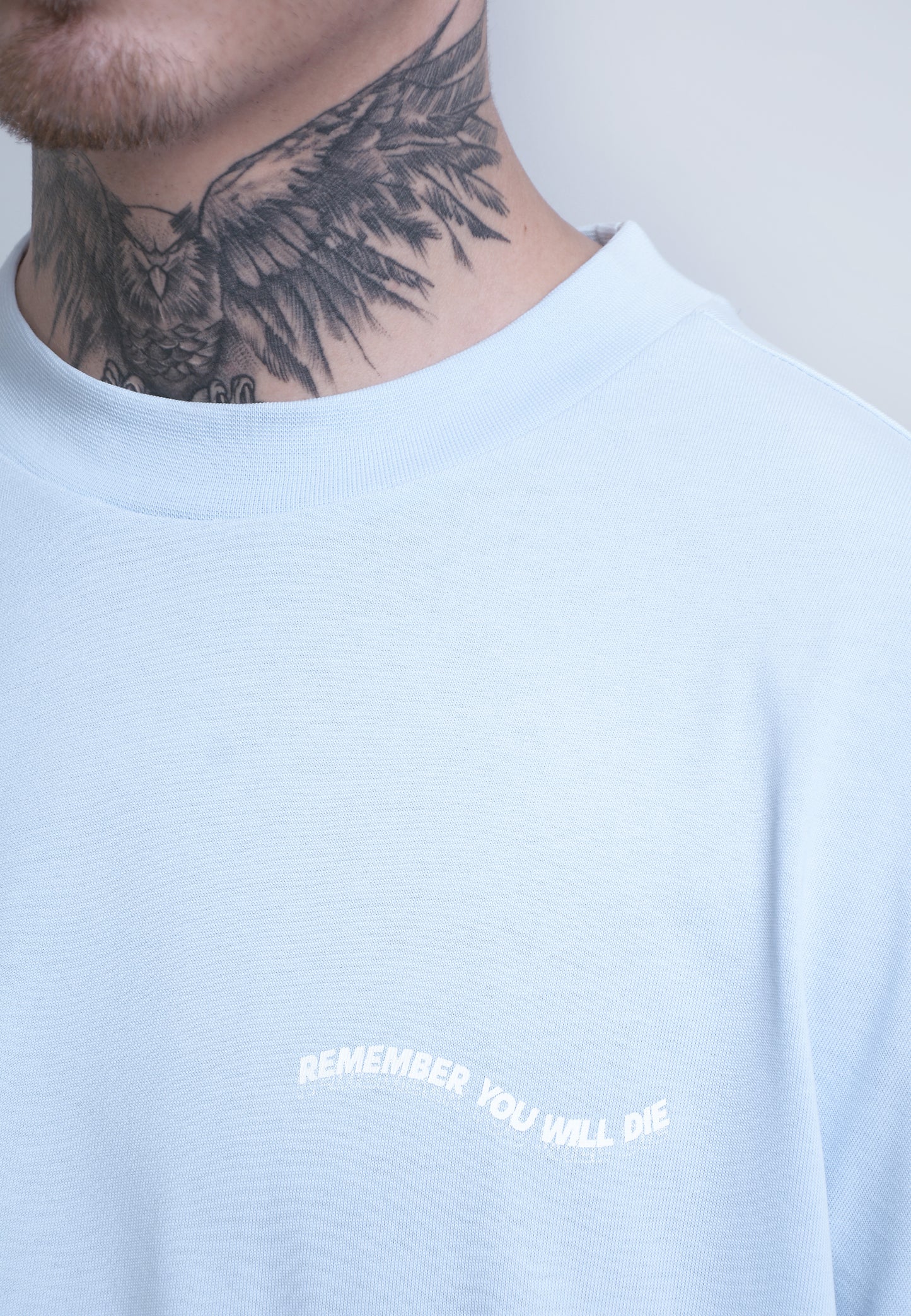 RYWD Waves T-Shirt light blue 3 unisex oversize streetwear