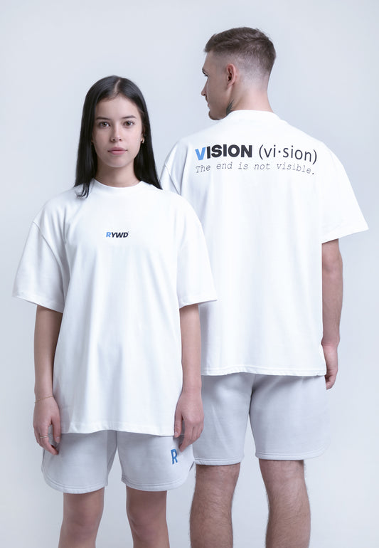 RYWD Vision T-Shirt white 1 unisex oversize streetwear