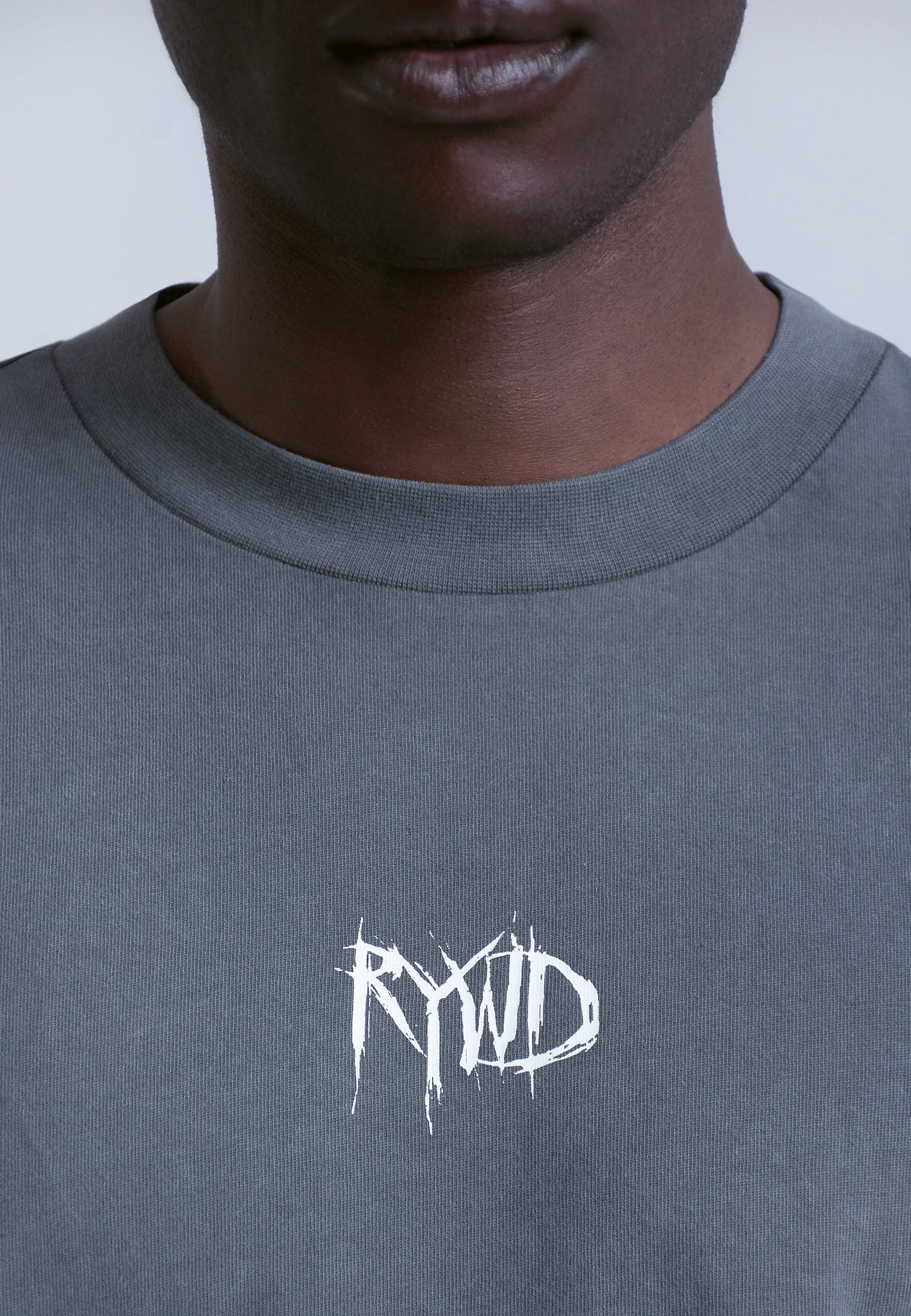 RYWD Wasted T-Shirt grau 3 unisex oversize streetwear