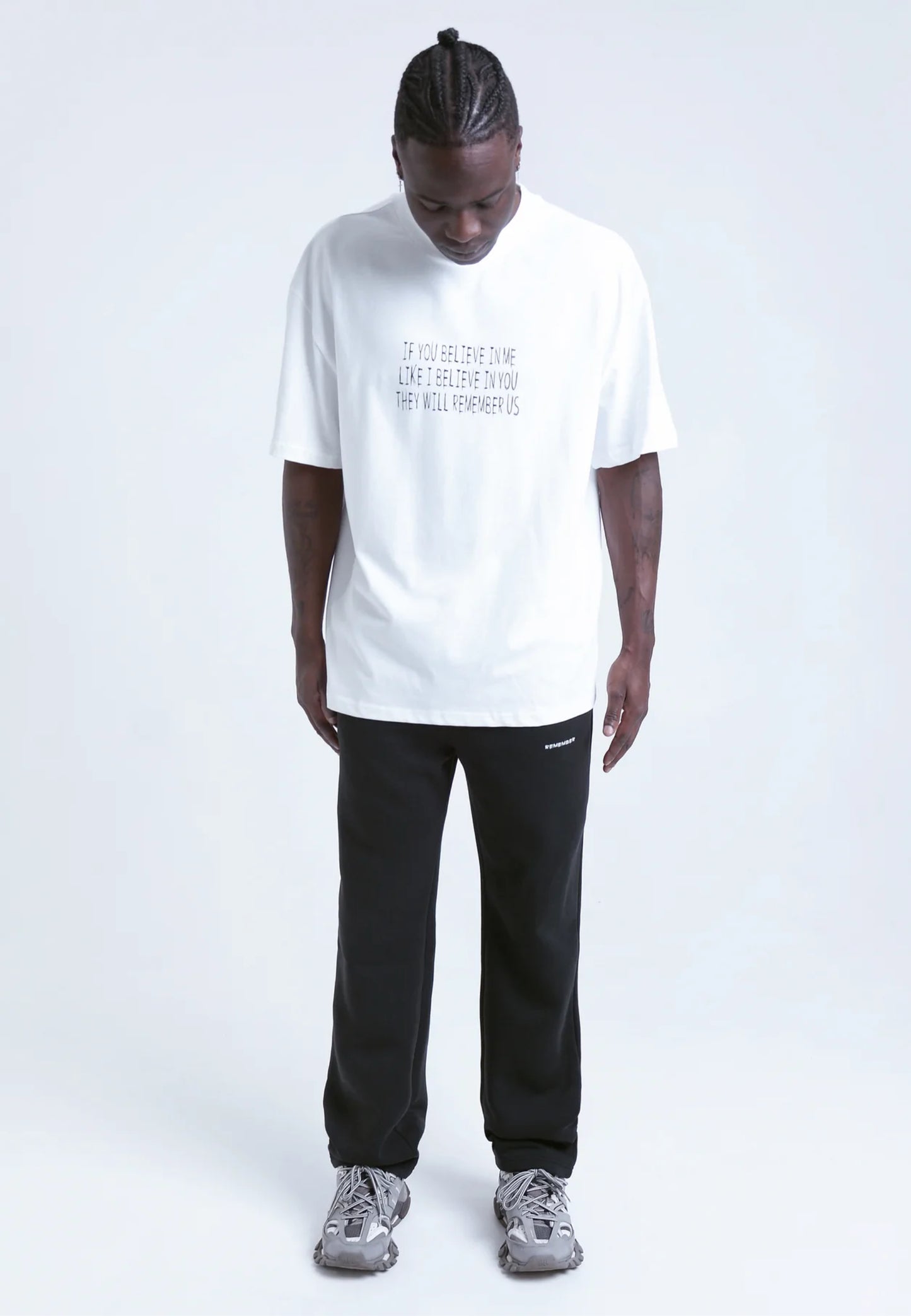 RYWD Remember Sweatpants schwarz 4 unisex oversize streetwear