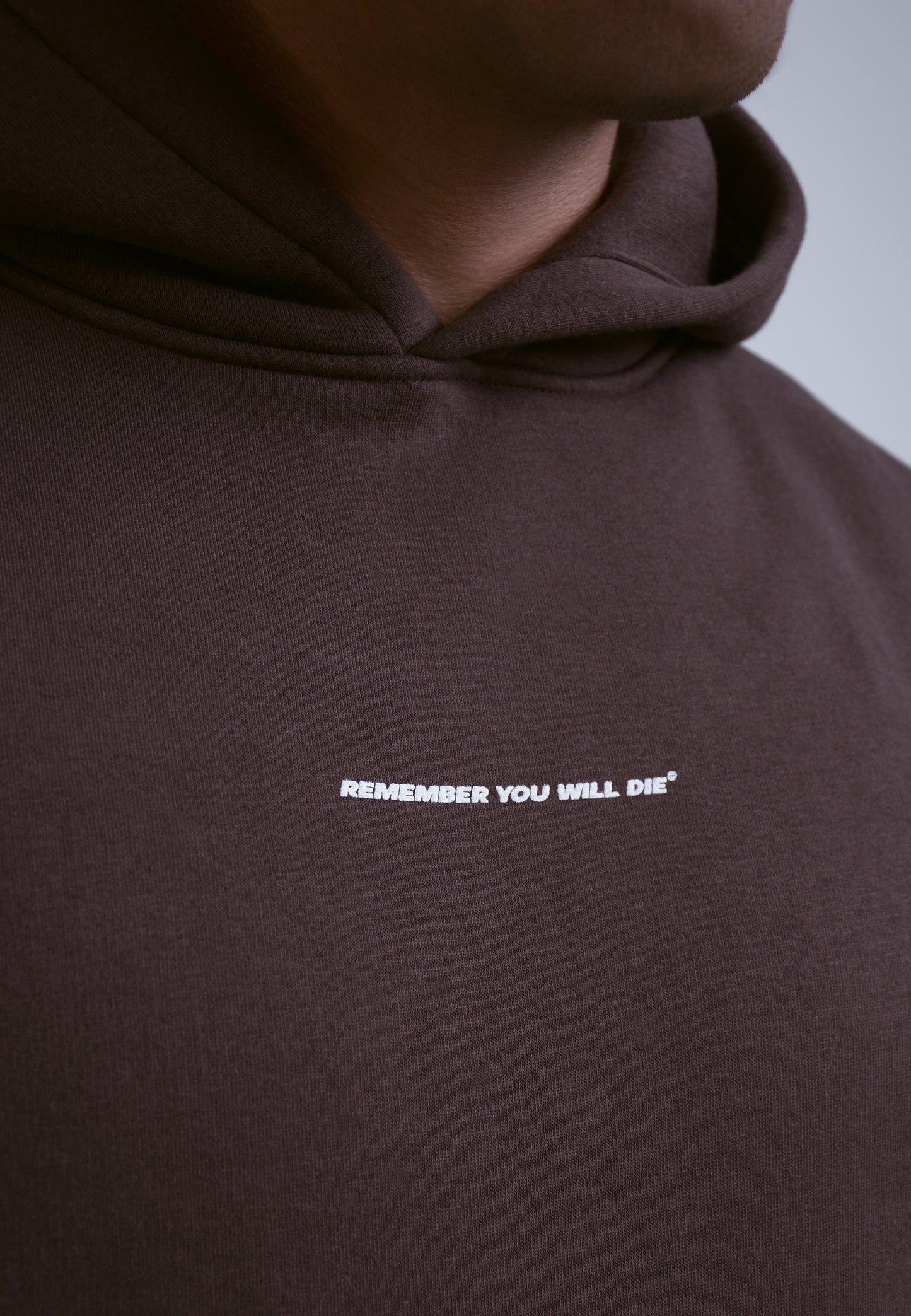 RYWD Remember Hoodie braun 4 unisex oversize streetwear