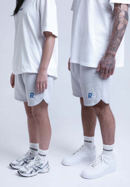 RYWD Vision Logo Shorts grey 1 unisex oversize streetwear