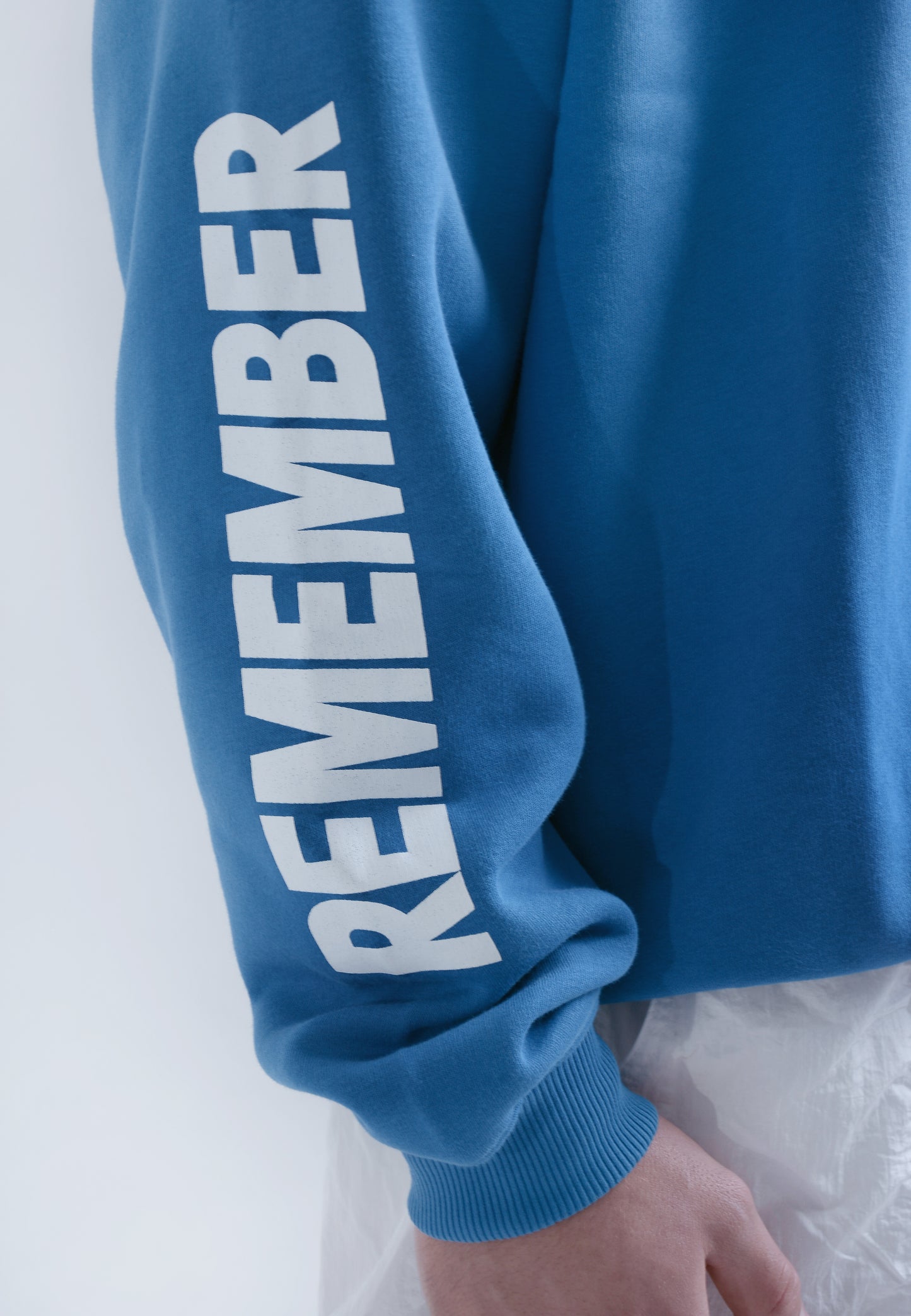 RYWD Sleeve Sweatshirt royal blue 4 unisex oversize streetwear