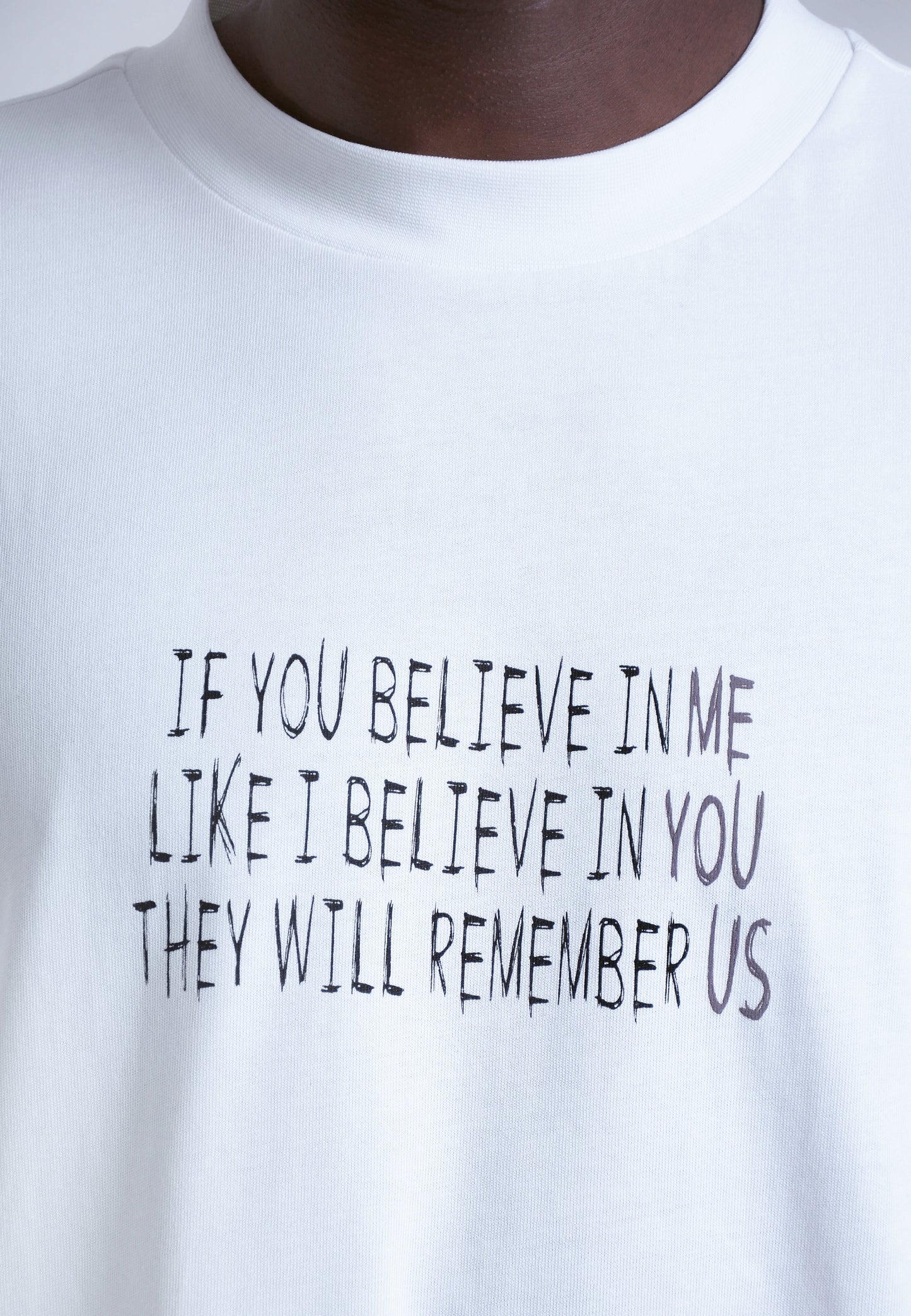 RYWD Remember Us T-Shirt weiss 2 unisex oversize streetwear